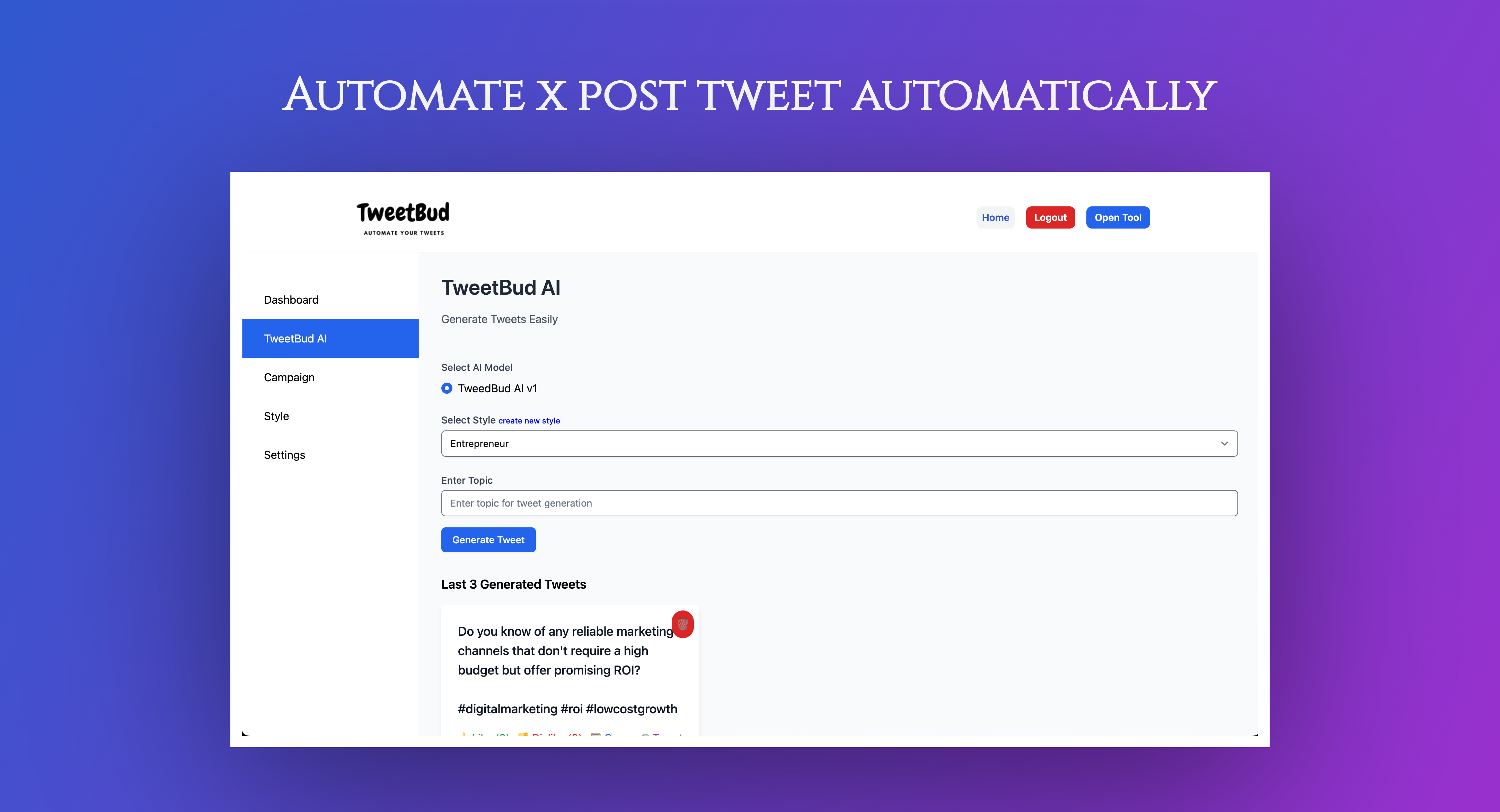 AI Twitter Automation